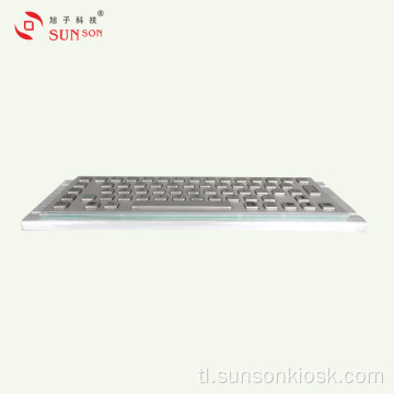 Pinatibay na Vandal Keyboard para sa Impormasyon Kiosk